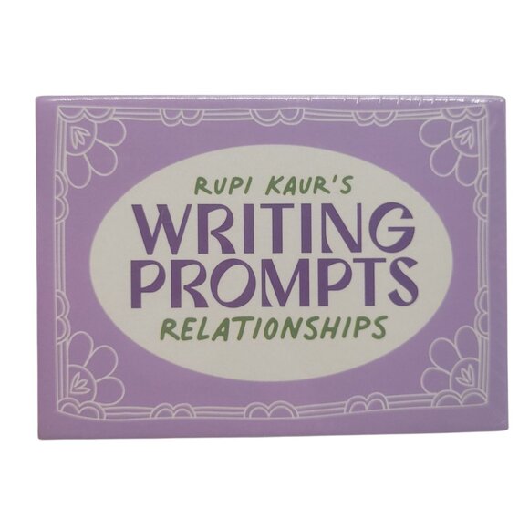 Rupi Kaurs Writing Prompts Relationships By Andrews McMeel Publishing New Sealed - Picture 1 of 6